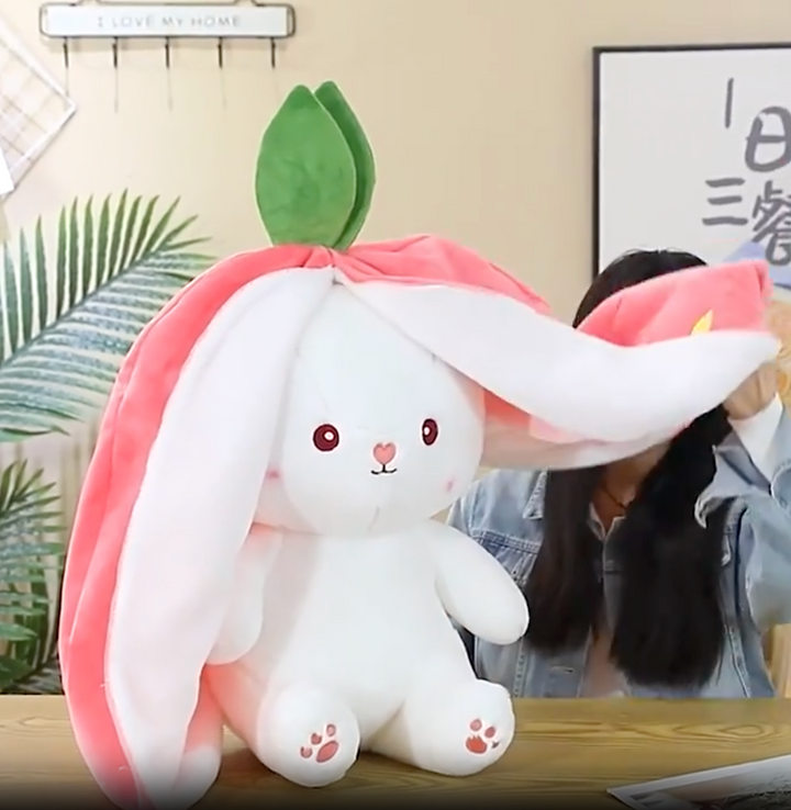 Miękka maskotka króliczka - SnuffelBun-Marchewka Króliczek-18 cm-Trend Polska