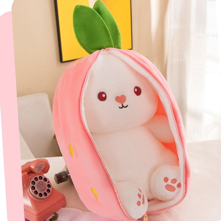 Miękka maskotka króliczka - SnuffelBun-Marchewka Króliczek-18 cm-Trend Polska