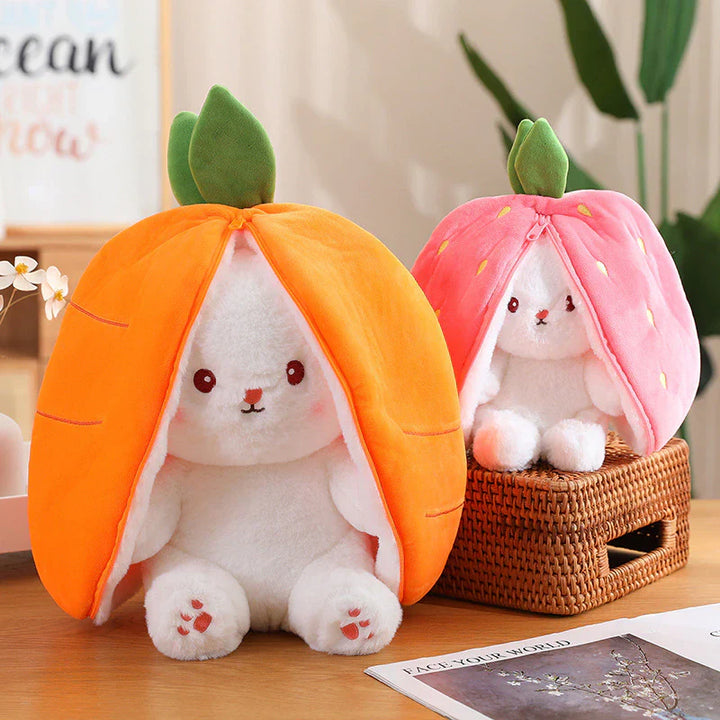 Miękka maskotka króliczka - SnuffelBun-Marchewka Króliczek-18 cm-Trend Polska