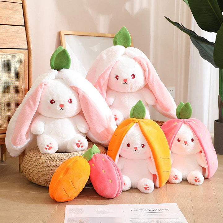 Miękka maskotka króliczka - SnuffelBun-Marchewka Króliczek-18 cm-Trend Polska