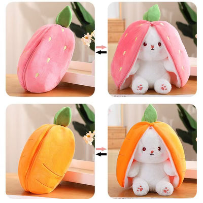 Miękka maskotka króliczka - SnuffelBun-Marchewka Króliczek-18 cm-Trend Polska