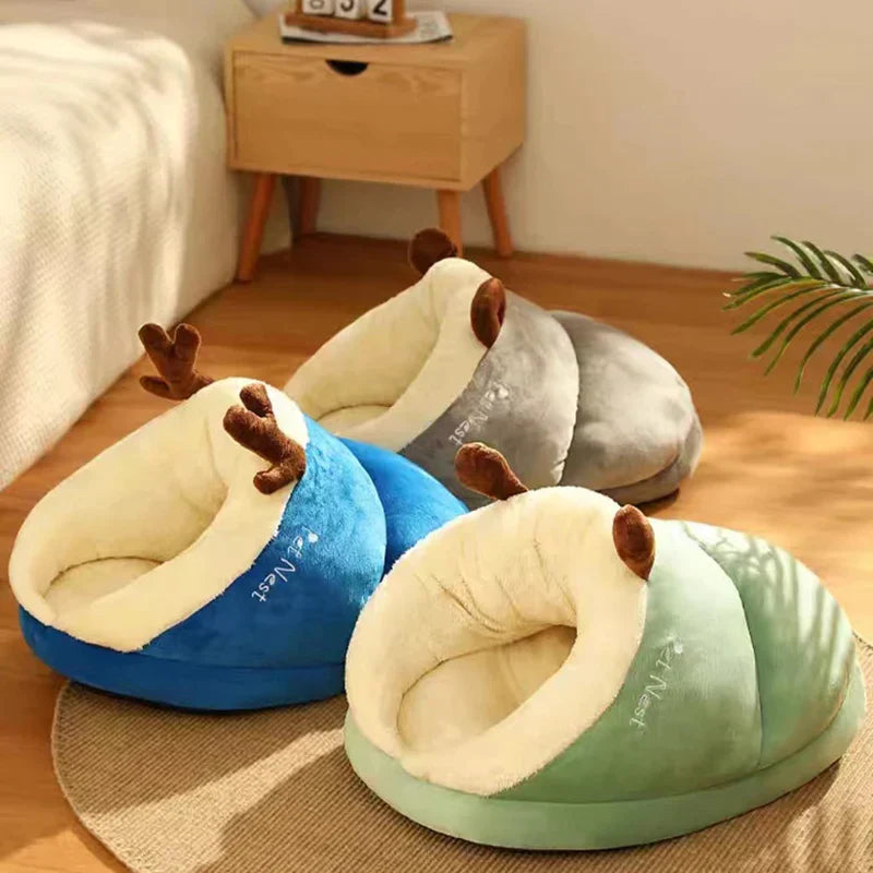 Miękki Kocyk dla Kotów i Psów - SnugglePaw-Zielony-S-Trend Polska