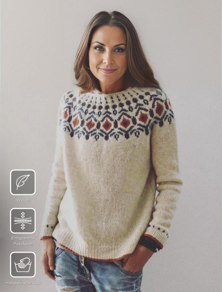Miękki Sweter Marzeń - HerbstZauber-S-Trend Polska