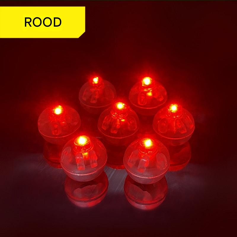 Mini LED Oświetlenie Festiwalowe - GlowPearls-Czerwony-50-Trend Polska