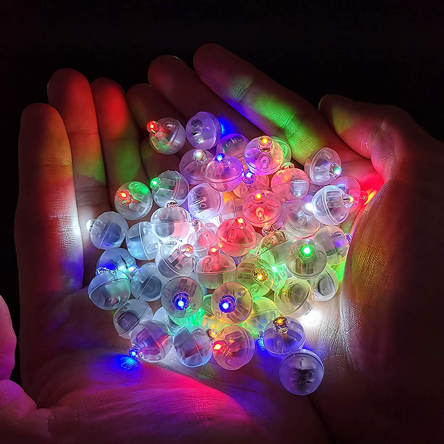 Mini LED Oświetlenie Festiwalowe - GlowPearls-Kolorowy-50-Trend Polska