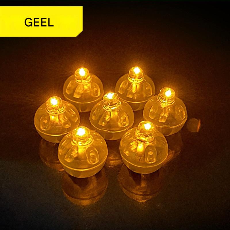 Mini LED Oświetlenie Festiwalowe - GlowPearls-Żółty-50-Trend Polska
