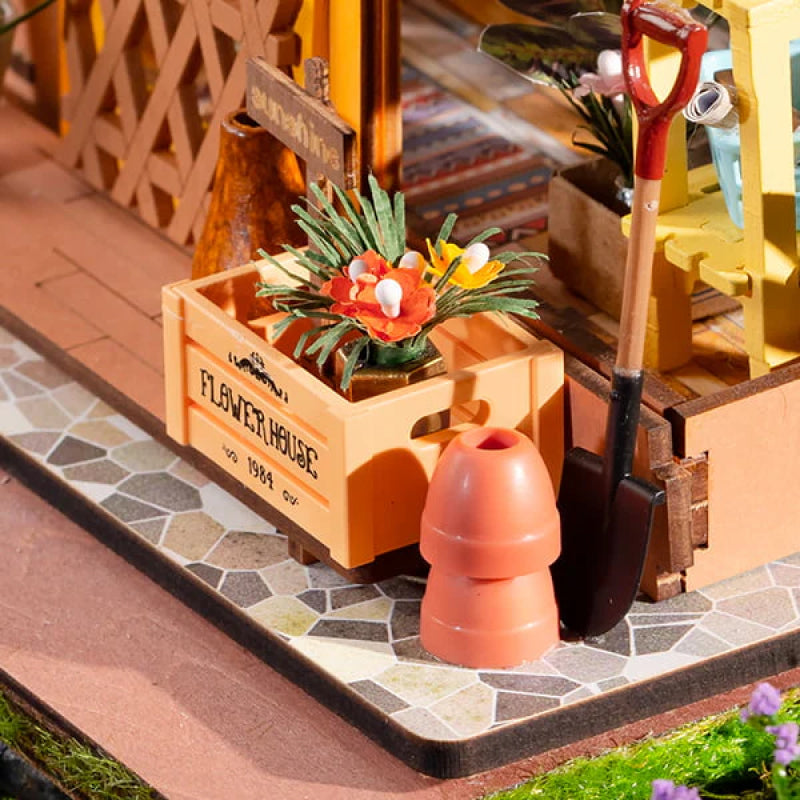 Miniaturowy zestaw do budowy domku ogrodowego – BloomHaus-Trend Polska