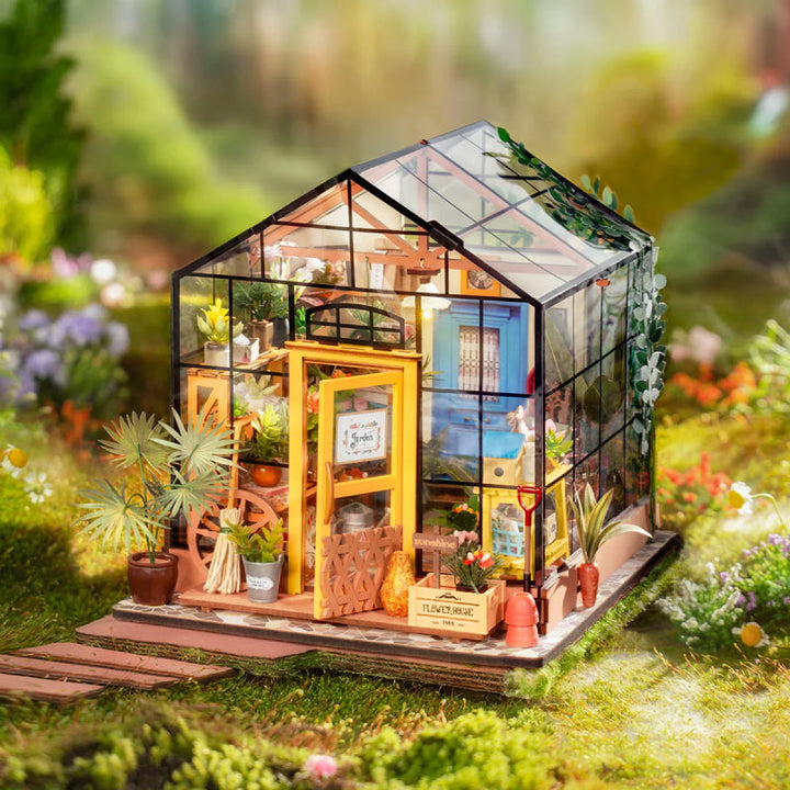 Miniaturowy zestaw do budowy domku ogrodowego – BloomHaus-Trend Polska