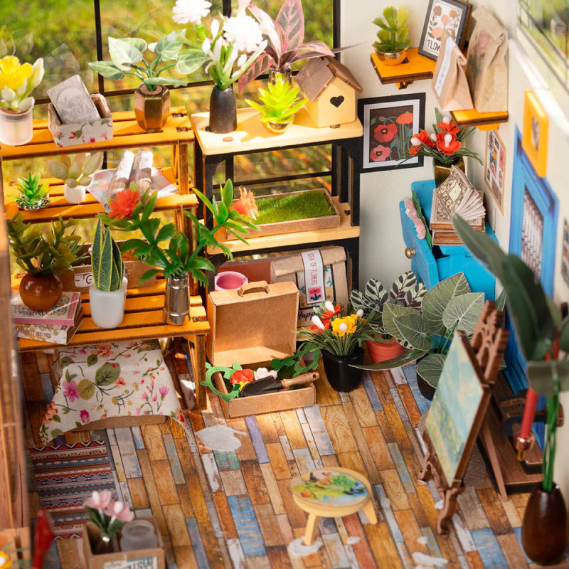 Miniaturowy zestaw do budowy domku ogrodowego – BloomHaus-Trend Polska