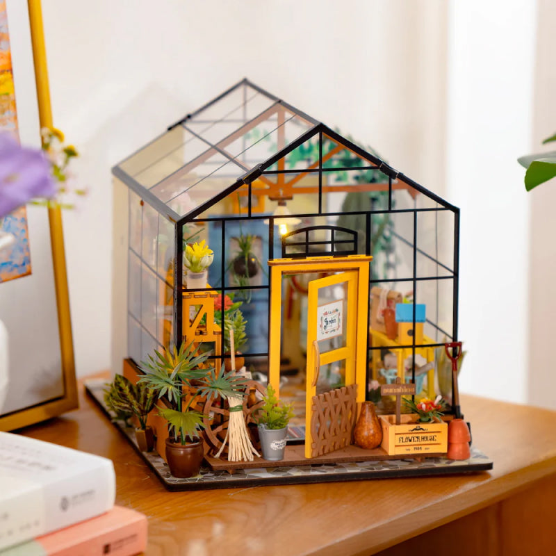 Miniaturowy zestaw do budowy domku ogrodowego – BloomHaus-Trend Polska