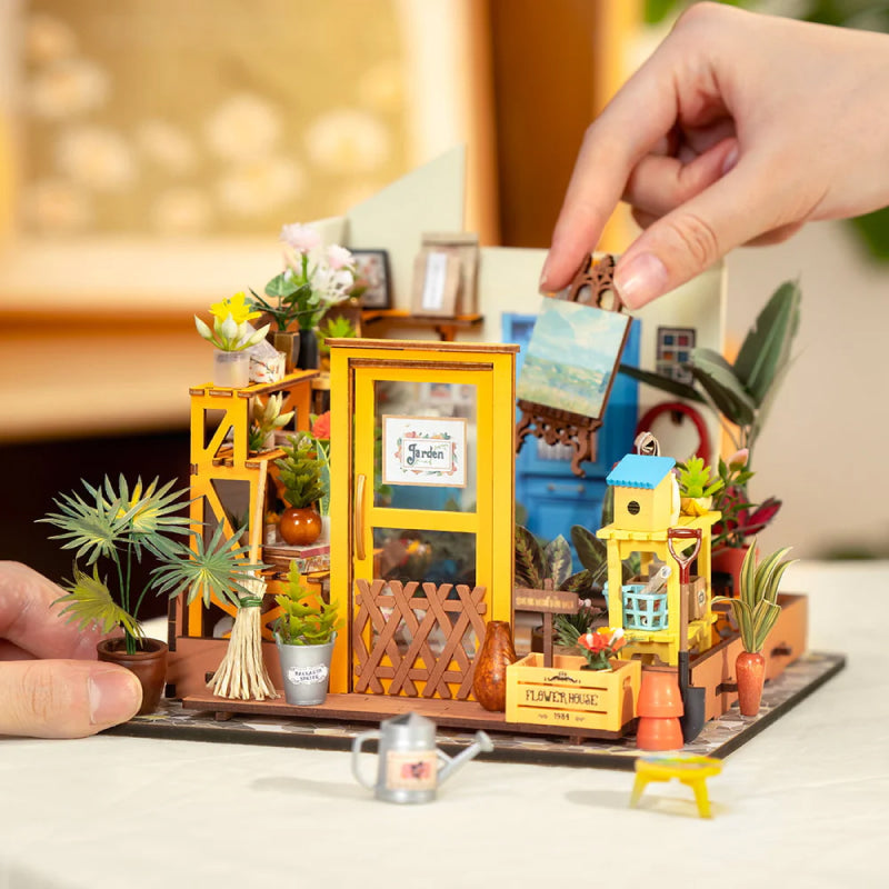 Miniaturowy zestaw do budowy domku ogrodowego – BloomHaus-Trend Polska