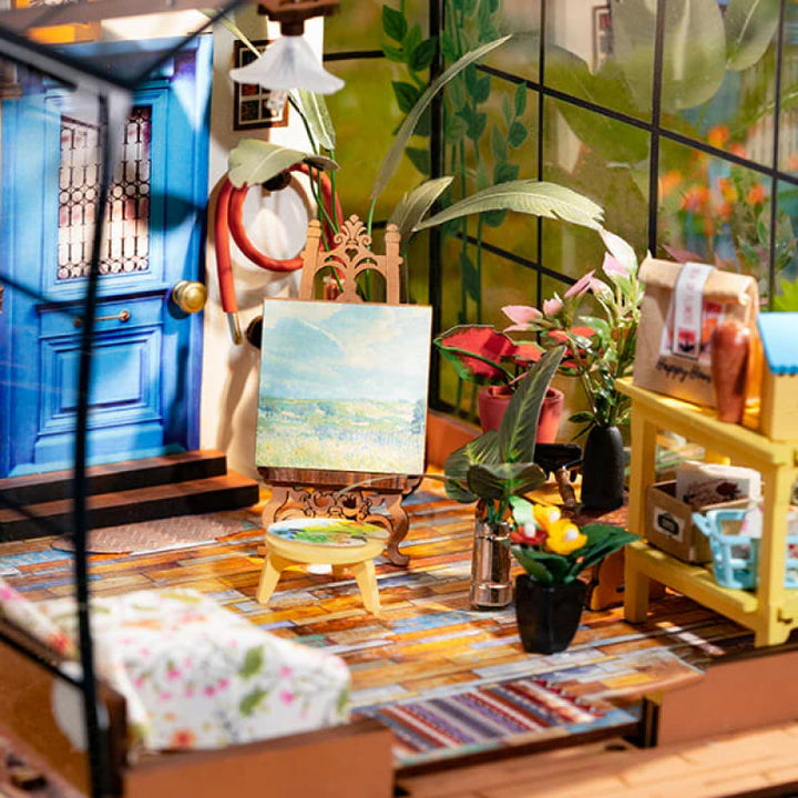 Miniaturowy zestaw do budowy domku ogrodowego – BloomHaus-Trend Polska