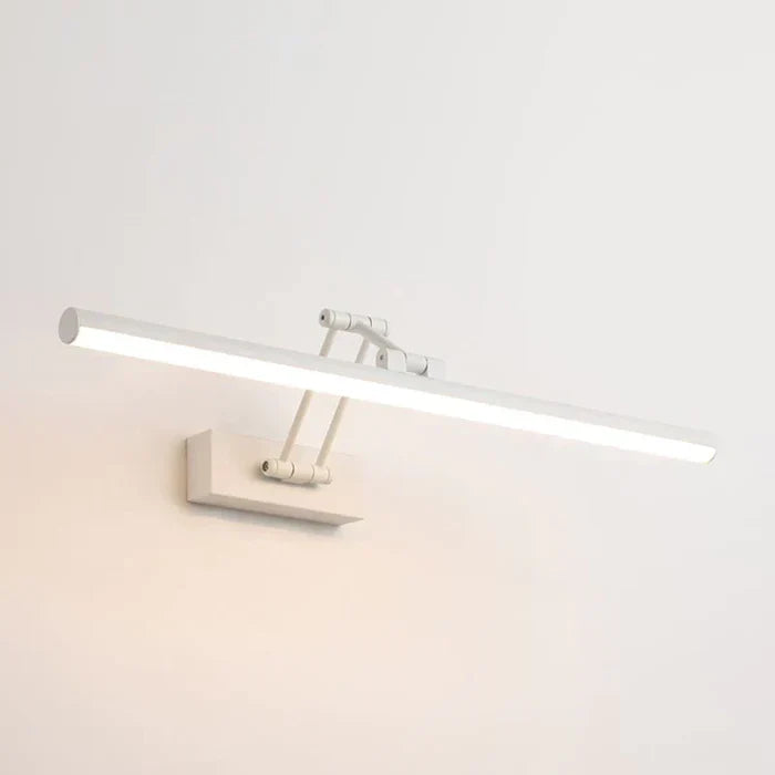 Minimalistyczna lampa ścienna LED - ZenLite-Zimne światło-40 cm-Czarny-Trend Polska