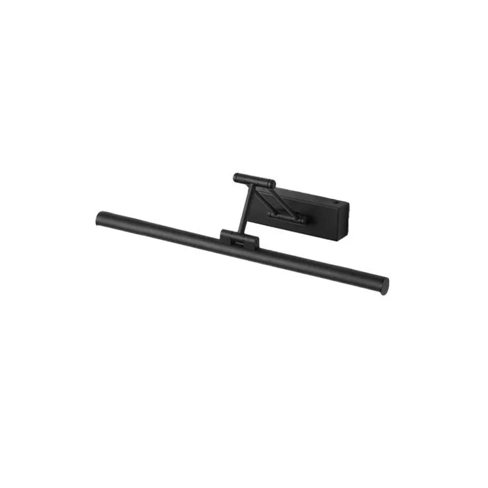 Minimalistyczna lampa ścienna LED - ZenLite-Zimne światło-40 cm-Czarny-Trend Polska