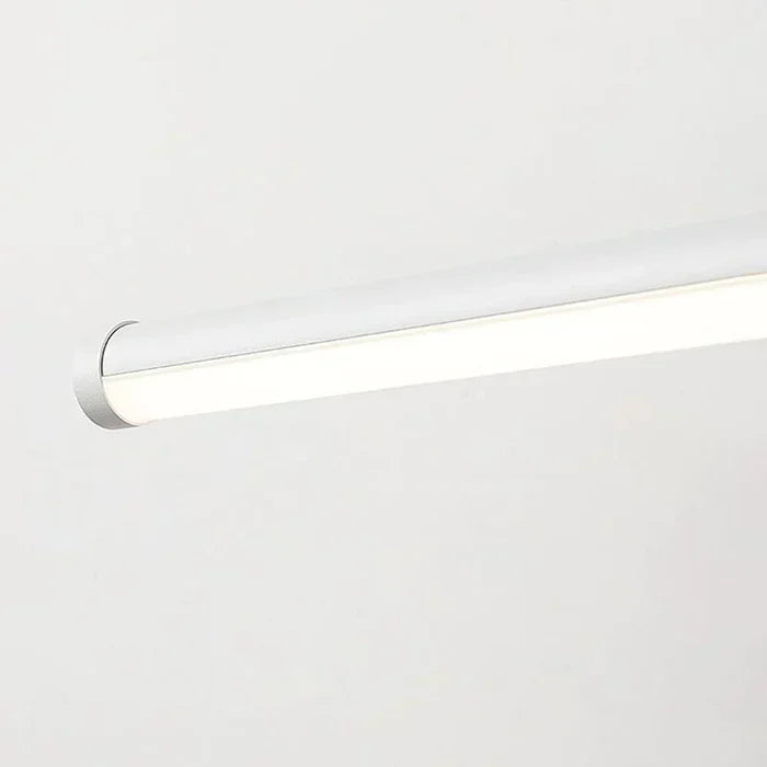 Minimalistyczna lampa ścienna LED - ZenLite-Zimne światło-40 cm-Czarny-Trend Polska