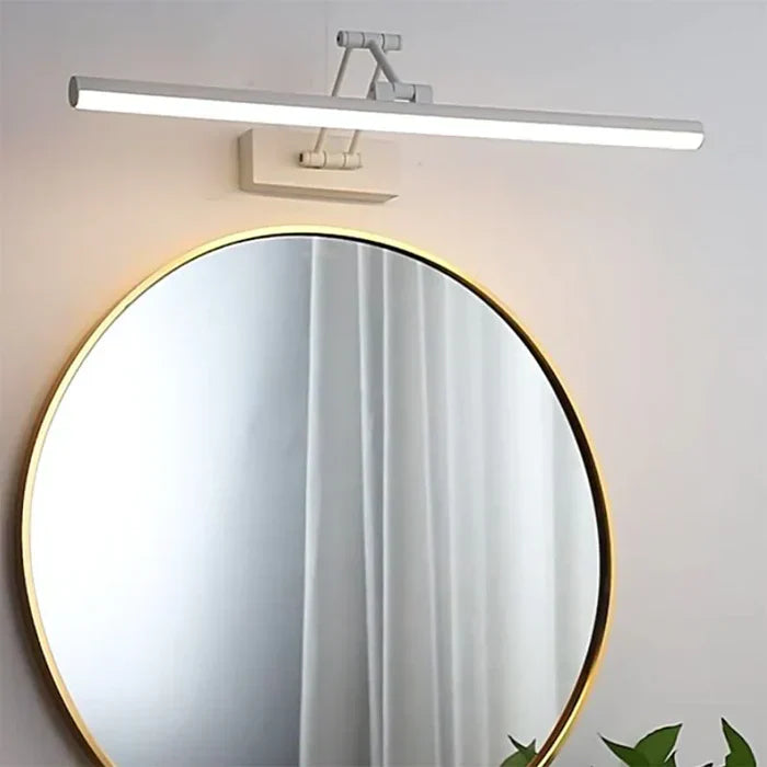 Minimalistyczna lampa ścienna LED - ZenLite-Zimne światło-40 cm-Biały-Trend Polska