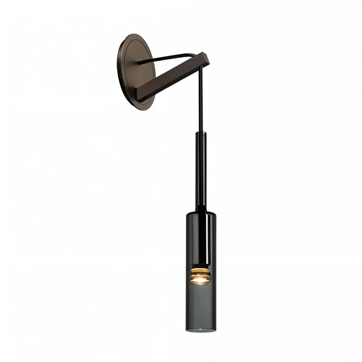 Minimalistyczna lampa ścienna z dmuchanym szkłem – Orvane-Trend Polska