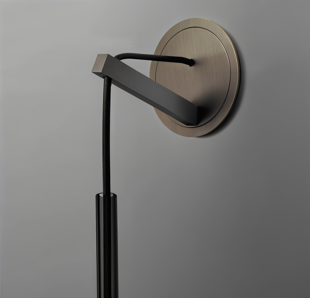 Minimalistyczna lampa ścienna z dmuchanym szkłem – Orvane-Trend Polska