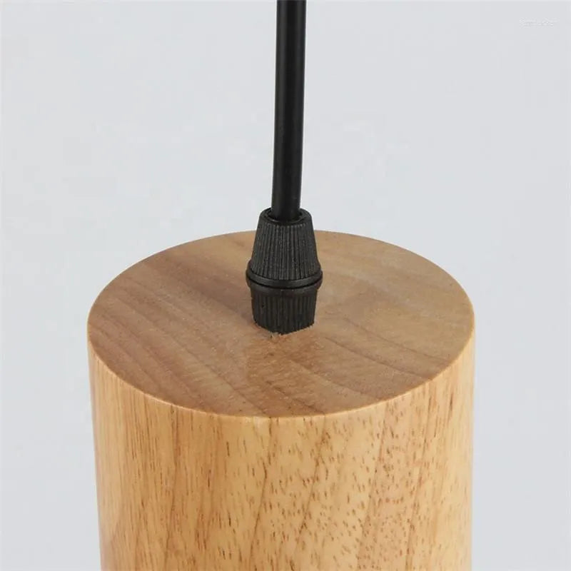Minimalistyczna lampa wisząca LED Cylindryczna - NordicGlow-Biały-Trend Polska