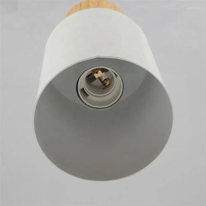 Minimalistyczna lampa wisząca LED Cylindryczna - NordicGlow-Biały-Trend Polska