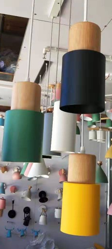 Minimalistyczna lampa wisząca LED Cylindryczna - NordicGlow-Biały-Trend Polska