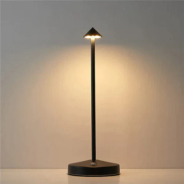 Minimalistyczna przenośna lampa LED nastrojowa - SerenLight-Czarny-Trend Polska