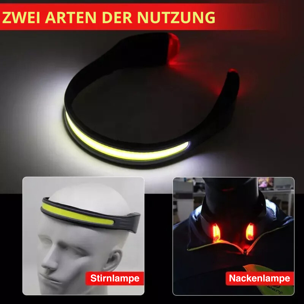 Mocna lampa czołowa z szerokim światłem LED - BrightBeam-Trend Polska