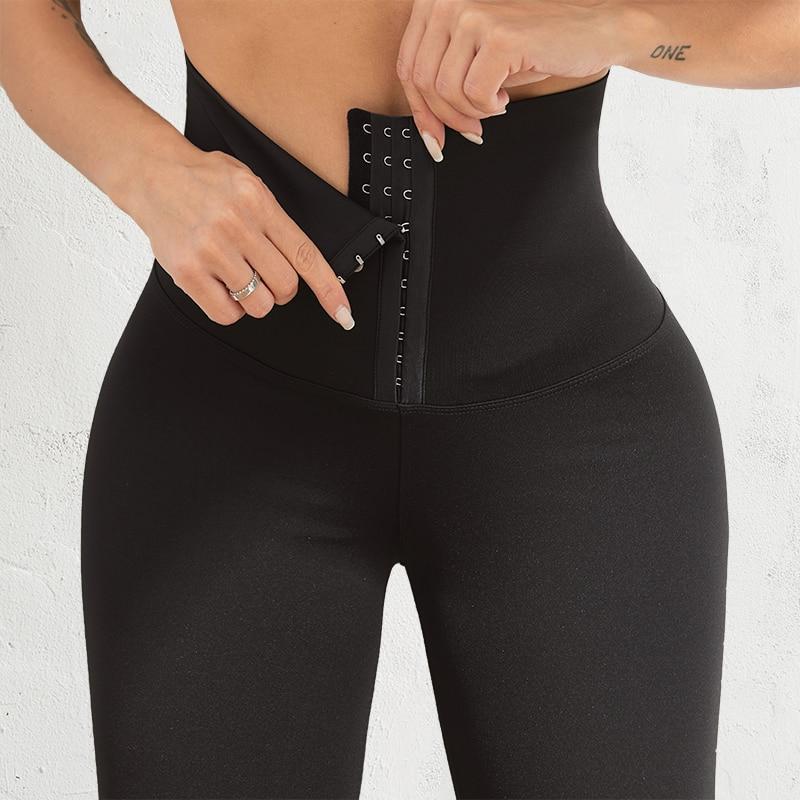 Modelujące Legginsy z Gorsetem – Ariana-Czarny-S-Trend Polska