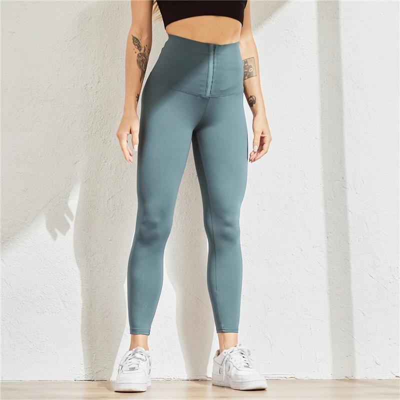Modelujące Legginsy z Gorsetem – Ariana-Szary-S-Trend Polska