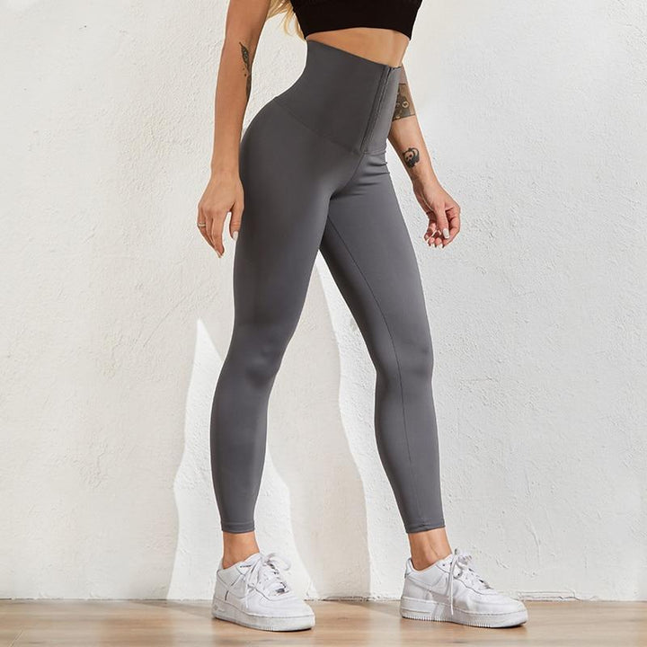 Modelujące Legginsy z Gorsetem – Ariana-Szary-S-Trend Polska