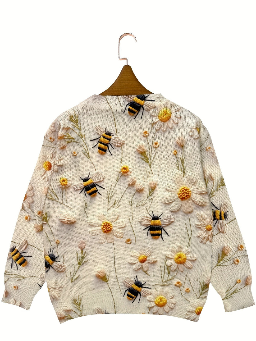 Modna damska bluza z motywem pszczół - Sophie-S-Morela-Trend Polska
