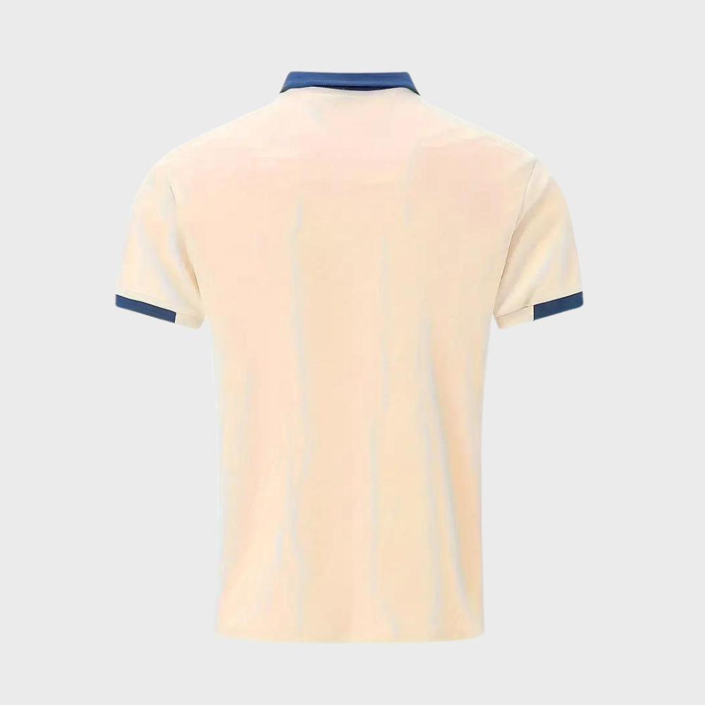 Modna koszulka polo dla mężczyzn - Leo-morski niebieski-S-Trend Polska