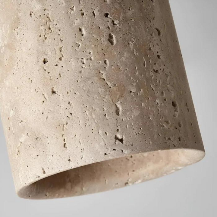 Modna Okrągła Lampa Sufitowa w Japońskim Stylu - ZenLight-Brązowy-Ciepłe światło (3000K)-Trend Polska
