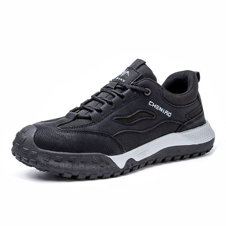 Modne buty ochronne - ProGuard-Czarny - Skóra-38-Trend Polska
