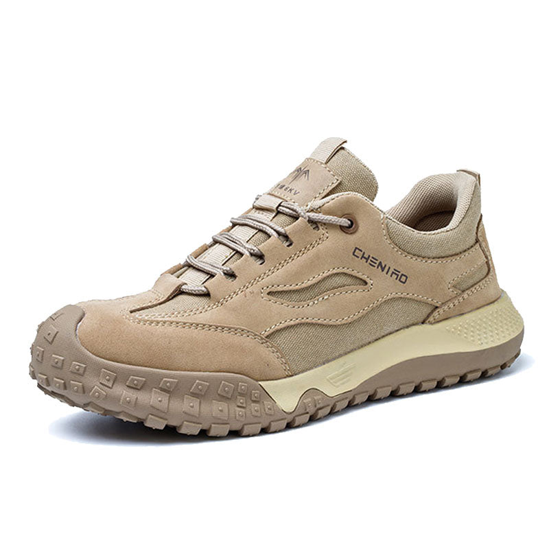 Modne buty ochronne - ProGuard-Khaki - Skóra-38-Trend Polska