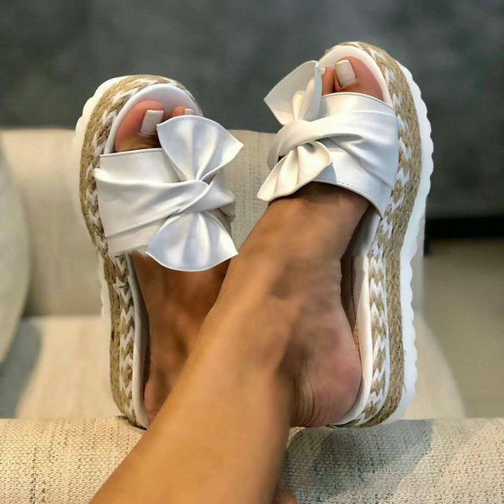 Modne damskie letnie buty z funkcją korekcji i komfortową wkładką – Selina-Biały-35-Trend Polska