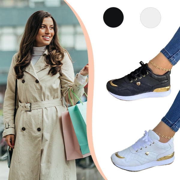 Modne damskie sneakersy – Isla-Biały-35-Trend Polska