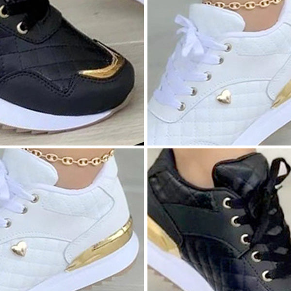 Modne damskie sneakersy – Isla-Biały-35-Trend Polska