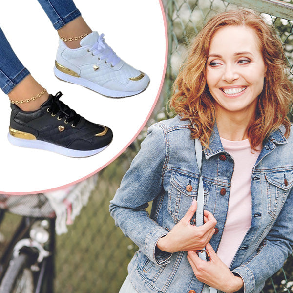 Modne damskie sneakersy – Isla-Biały-35-Trend Polska