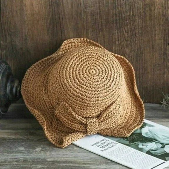 Modne kapelusze przeciwsłoneczne z falistym rondem (1+1 gratis) – WaveShade Duo-ciemnoróżowy-ciemnoróżowy-Trend Polska