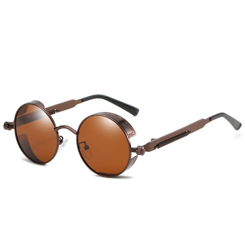 Modne, vintage okulary przeciwsłoneczne dla kobiet i mężczyzn – Savino-Brąz-Trend Polska