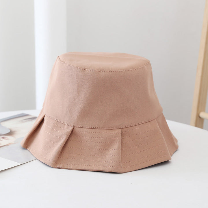 Modny letni kapelusz bucket dla kobiet i mężczyzn – Orion-Pomarańczowy-Trend Polska