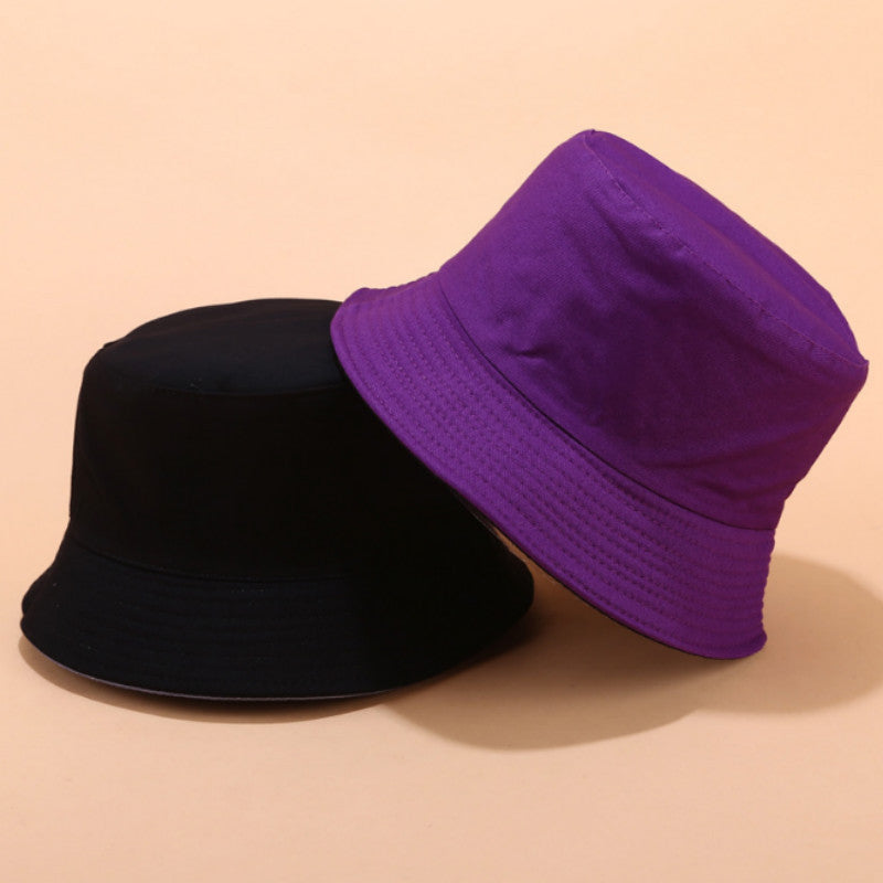 Modny odwracalny kapelusz typu bucket na lato – ReversiShade-Liliowy-Trend Polska
