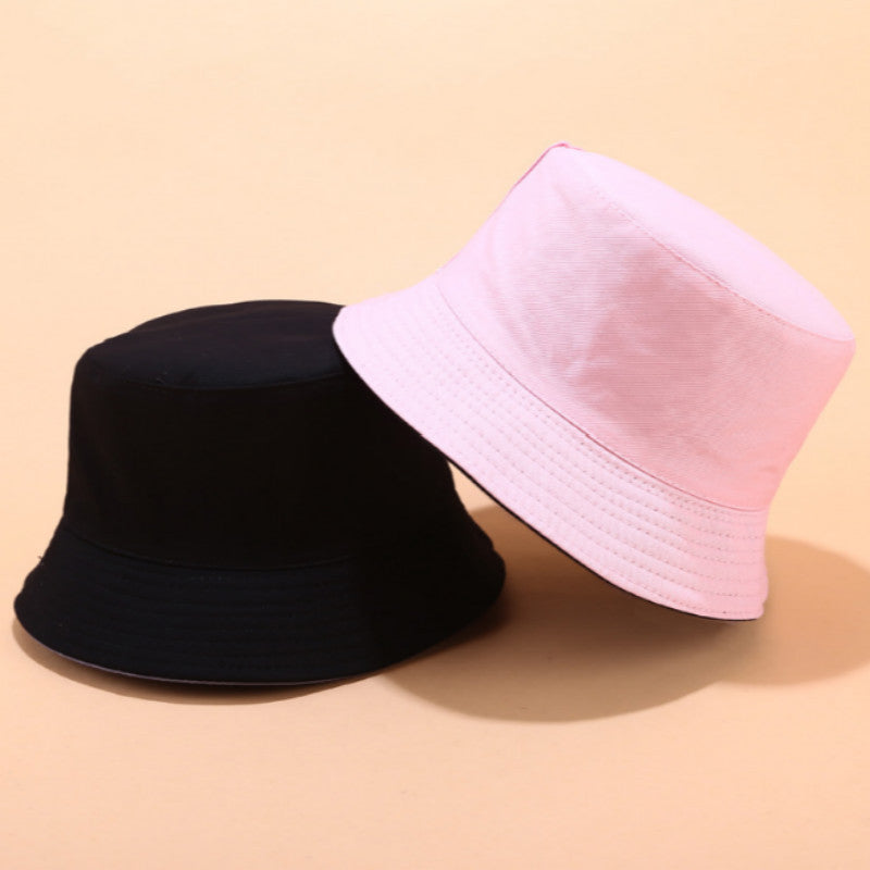 Modny odwracalny kapelusz typu bucket na lato – ReversiShade-Różowy-Trend Polska