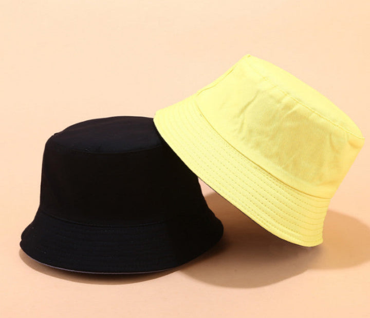 Modny odwracalny kapelusz typu bucket na lato – ReversiShade-Żółty-Trend Polska