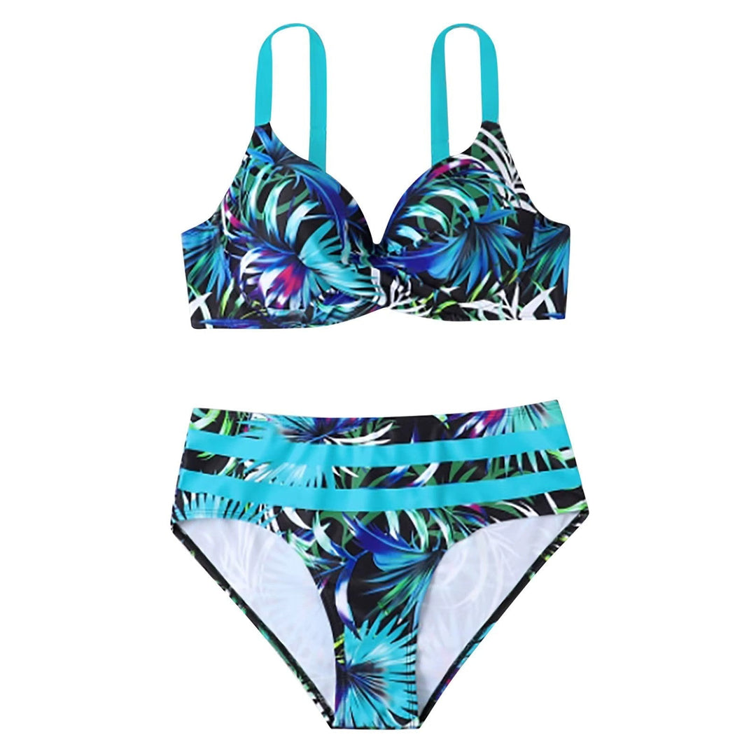 Modny zestaw bikini z wysokim stanem – Selina-Czarny-XS-Trend Polska