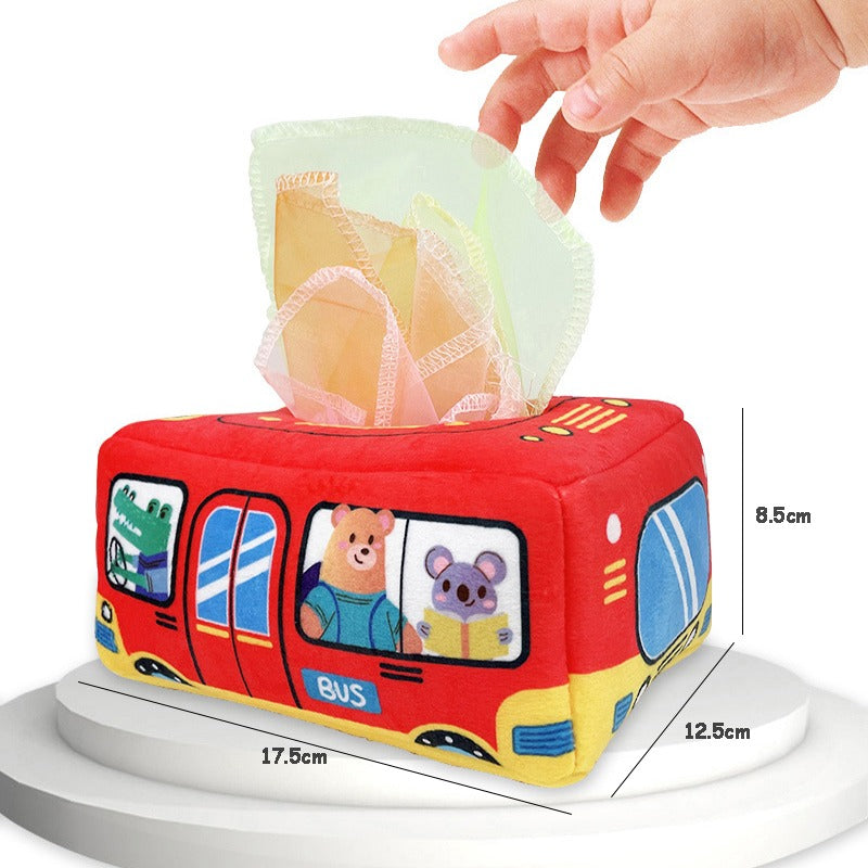 Montessori Baby Sensory Play Box - SensoryBox-Samochód-Trend Polska