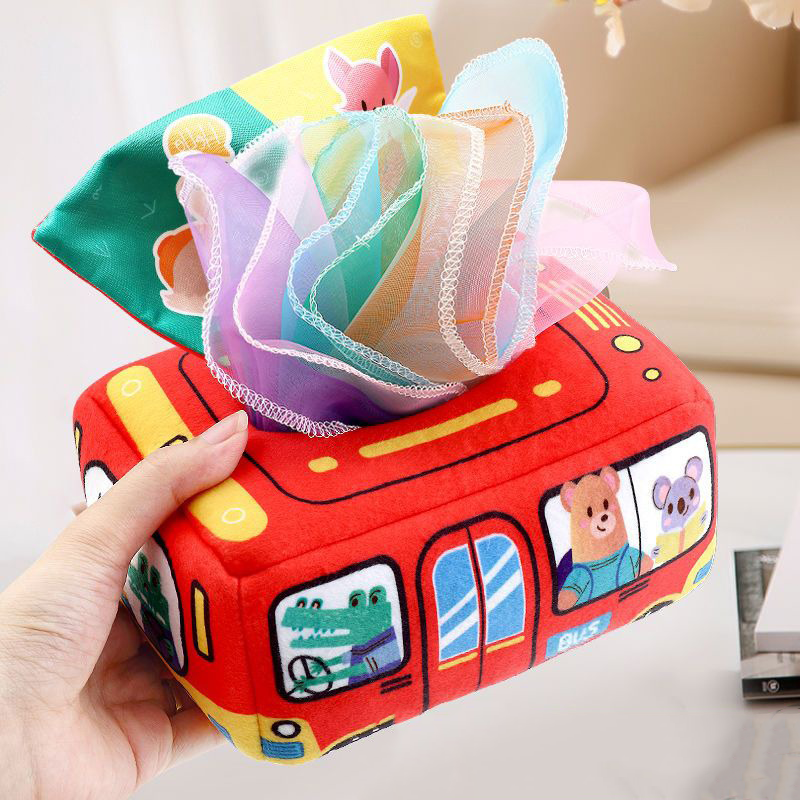 Montessori Baby Sensory Play Box - SensoryBox-Samochód-Trend Polska