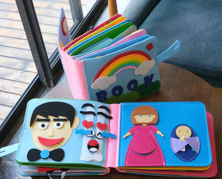 Montessori Księga Przygód - Opowieści z Filcu