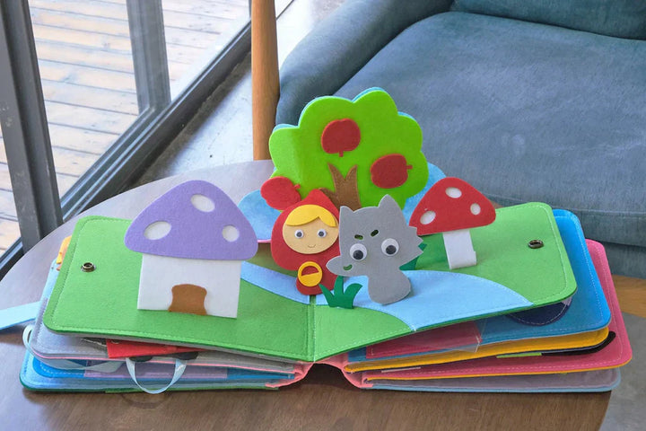 Montessori Księga Przygód - Opowieści z Filcu